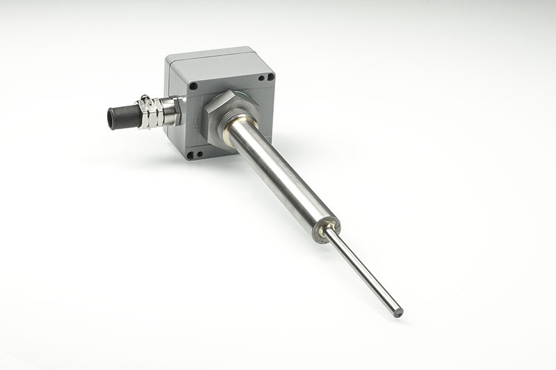connection option WAL - with painted aluminium norm-casing and encapsulated cable screw union - IP65 protection