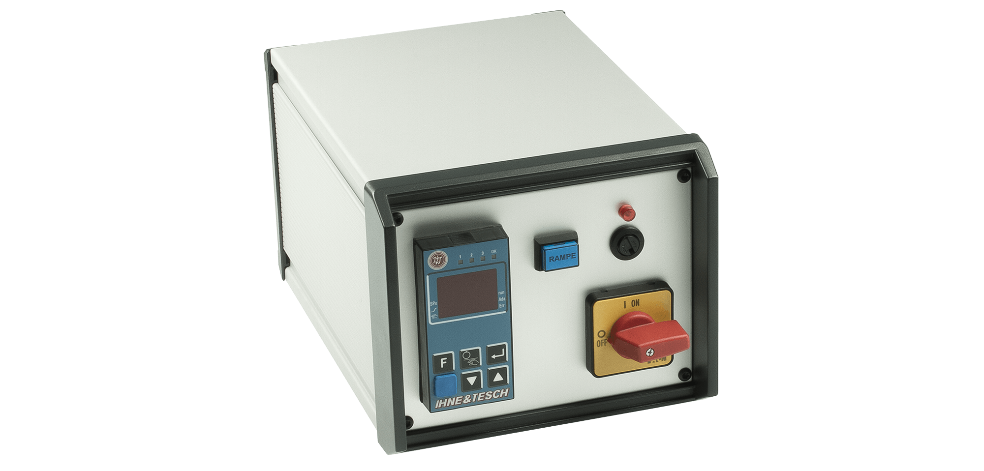 Control Unit, temperature monitoring, hot runner system, plasics processing, packaging industry, food industry, heat load monitoring, temperature monitoring, start-up circuitiry ,alarm output,  Low Cost variant