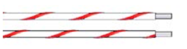 fibreglass insulated nickle leads up to 400 °C (GLS 400) or 700 °C (GLS 700)