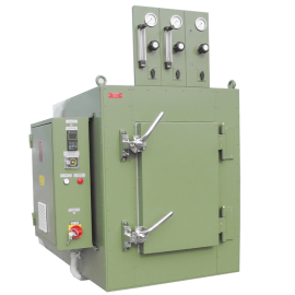Heat Chambers are used for gentle, temperature accurate thermal treatment of components in the area of electronic power controller production. Inert-gas atmosphere supports this process.