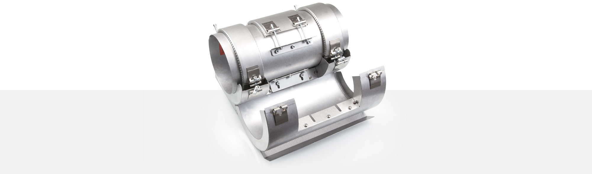 Heat-Cool-Combination, temperatures up to 400°C, extrusion, injection molding, recycling systems, blowers, air cooling, insulation, ceramic insulated