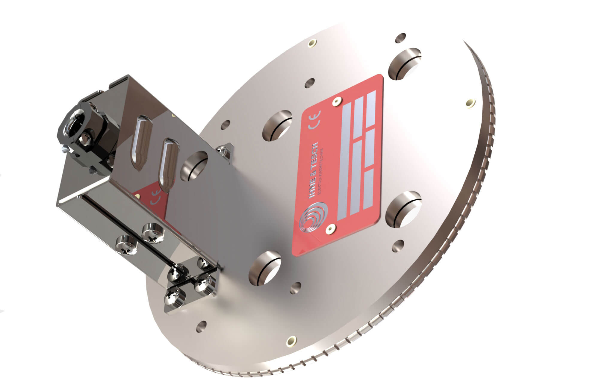 Tool Heater, Flat Heater, Frame Heater, for temperatures up to 280°C, extrusion, injection molding, plastic technology, holes, cutouts, thermocouple connector, mica insulated