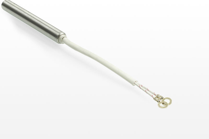 connection option B: additonal covered with fibre glas hose coated (250 °C) or uncoated (400 °C)