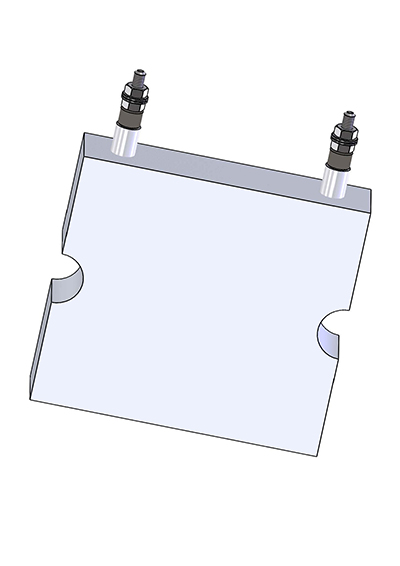 Cast-In Heaters example 9 direct exit, IP00