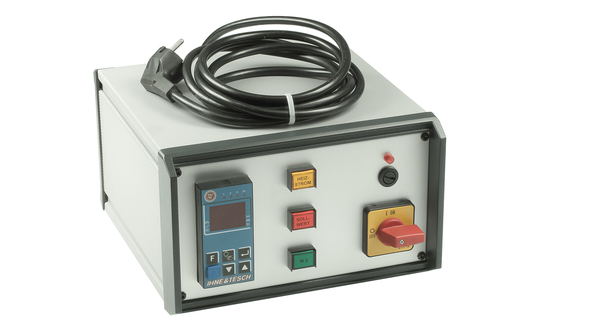 Control Unit, temperature monitoring, hot runner system, plasics processing, packaging industry, food industry, heat load monitoring, temperature monitoring, start-up circuitiry ,alarm output,  Low Cost variant