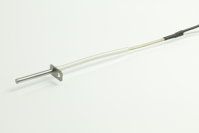 TEF 2 temperature sensor with clip and fiberglass leads