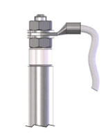 Tubular Heater Ø 8,5 mm M4 thread with leads