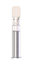 Tubular Heater Ø 6,5 mm + Ø 8,5 mm flat plug 6.3